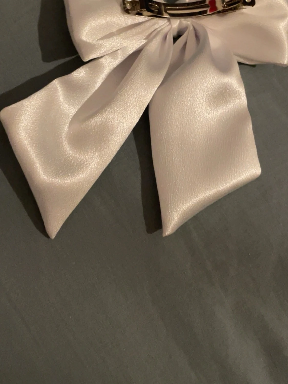 Stor ljusrosett i satin - 1