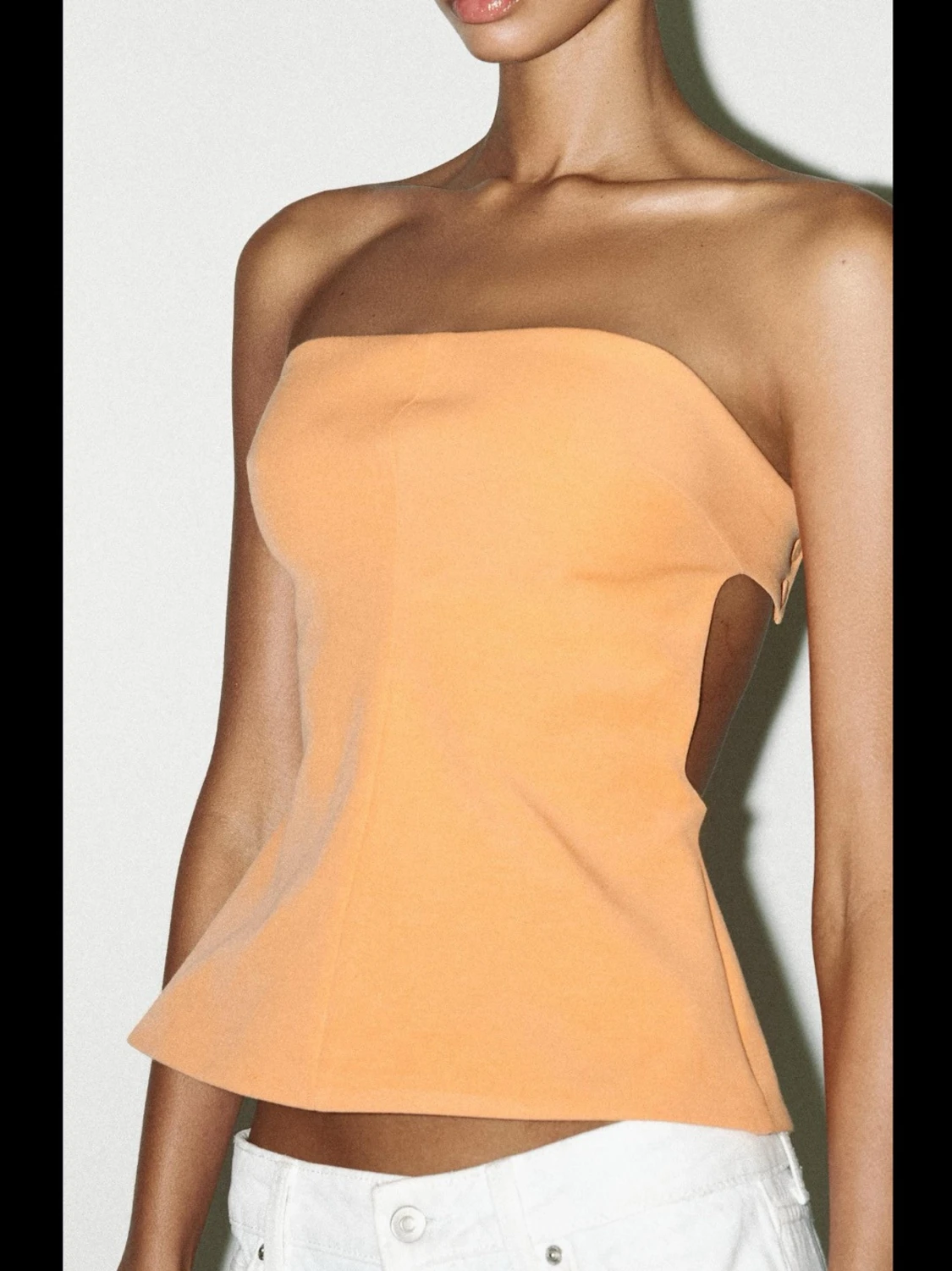 Orange topp Zara - 1
