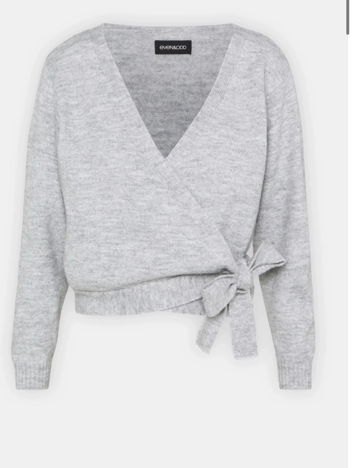 Grå omlottkofta från Even&Odd