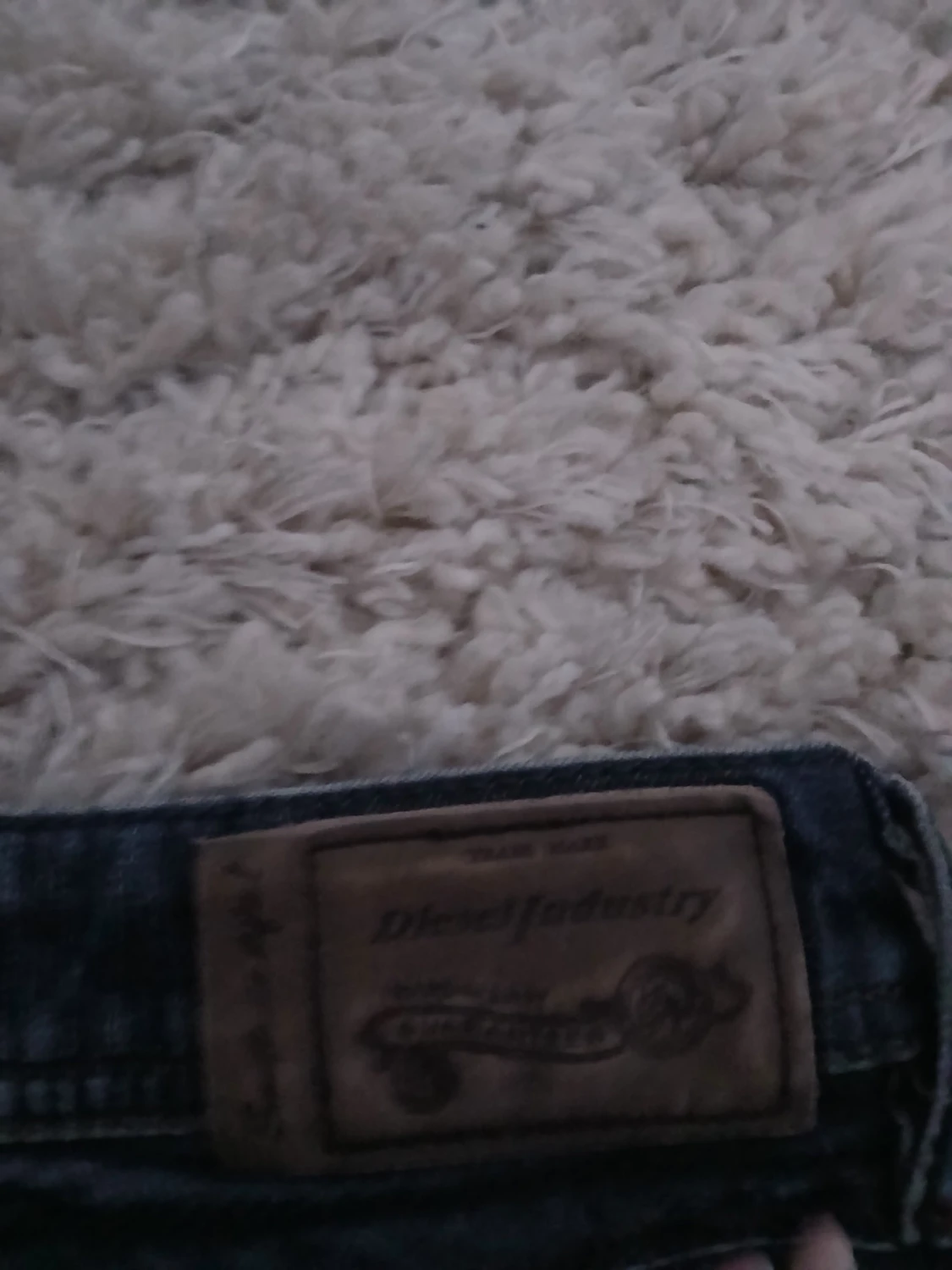 Blå Disel industry jeans straight fit - 5