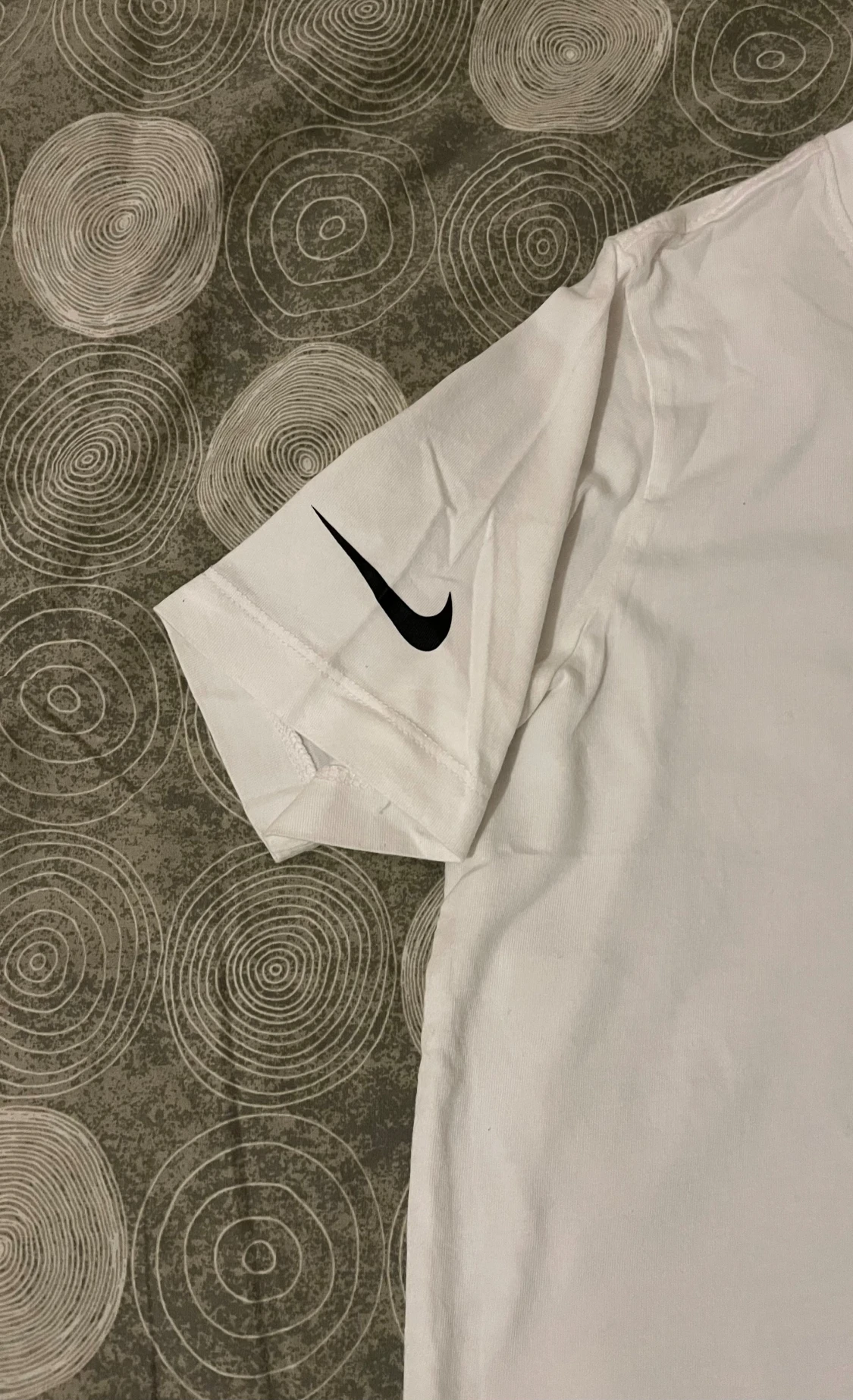 Vit Nike t-shirt med logga - 1