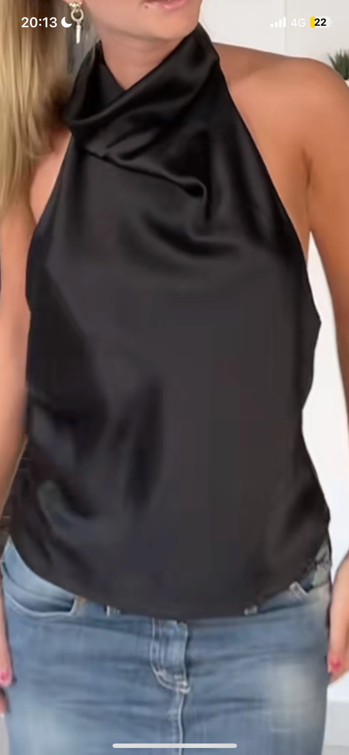 Halter neck topp - 2