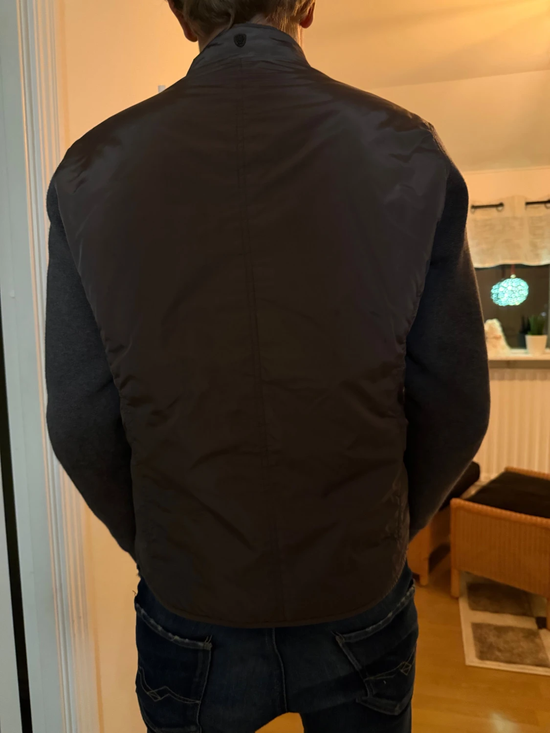 Grå cardigan från Massimo Dutti - 1