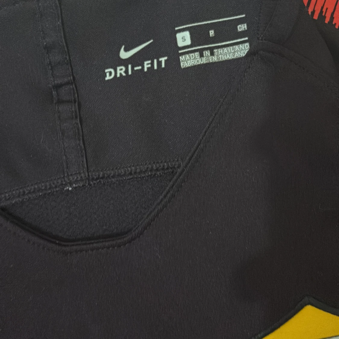 Svart AS Roma Nike t-shirt Dri-Fit - 3