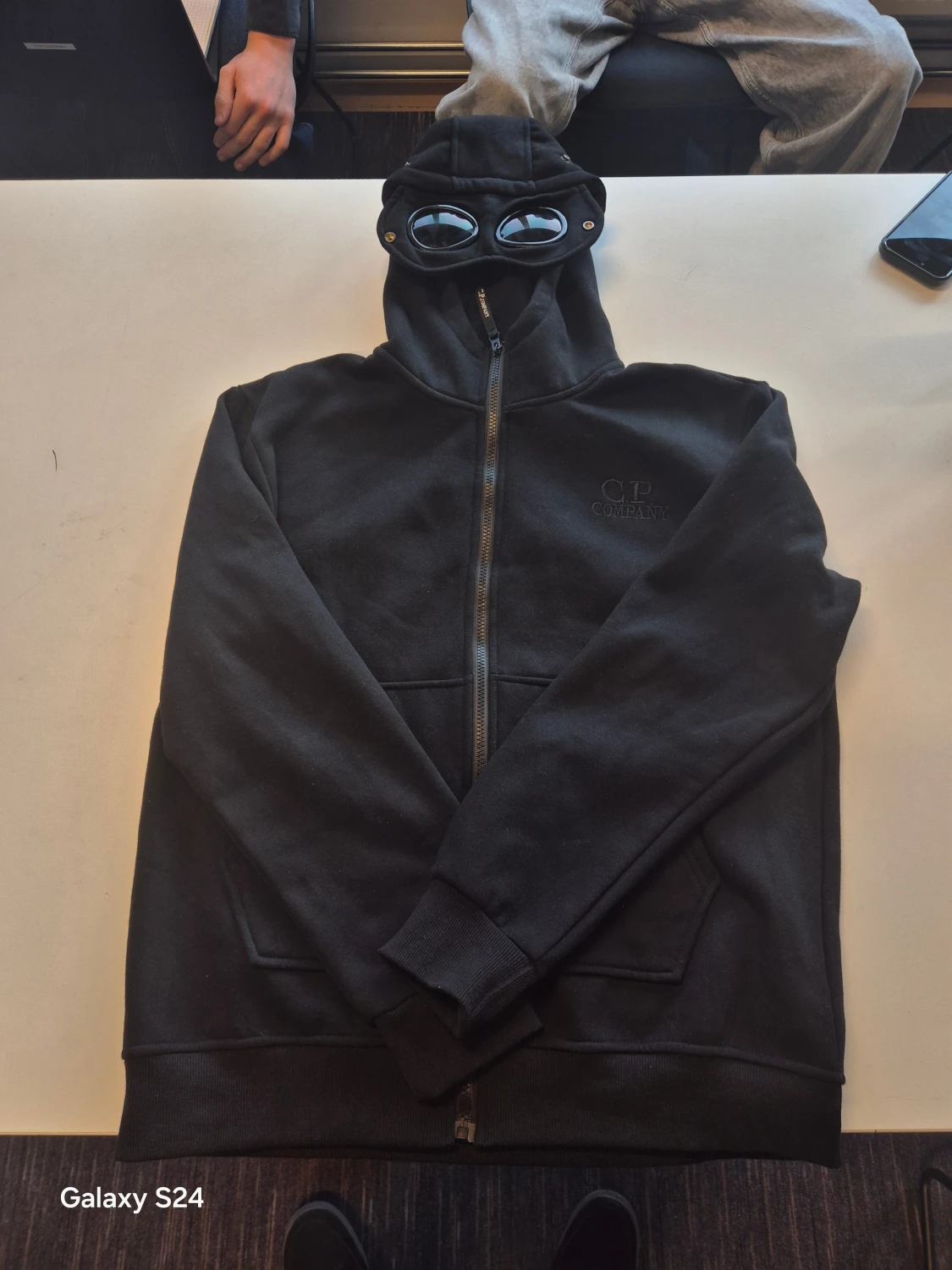 Svart gogglejacka från C.P. Company