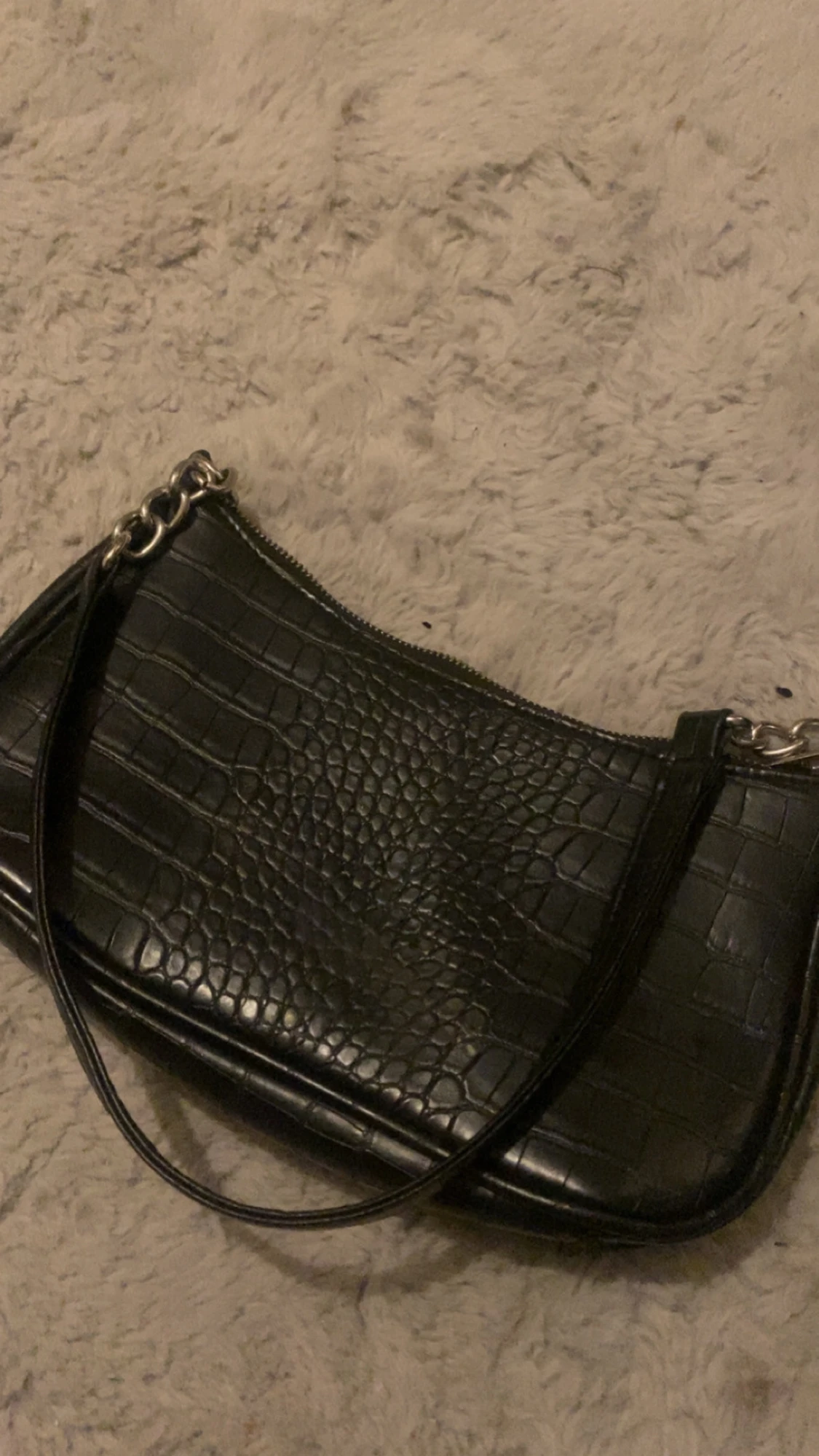 Axelväska i skinn - 2