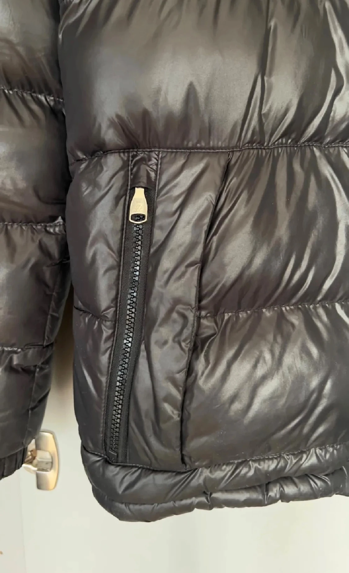 Svart pufferjacka Alessandro Zavetti - 4