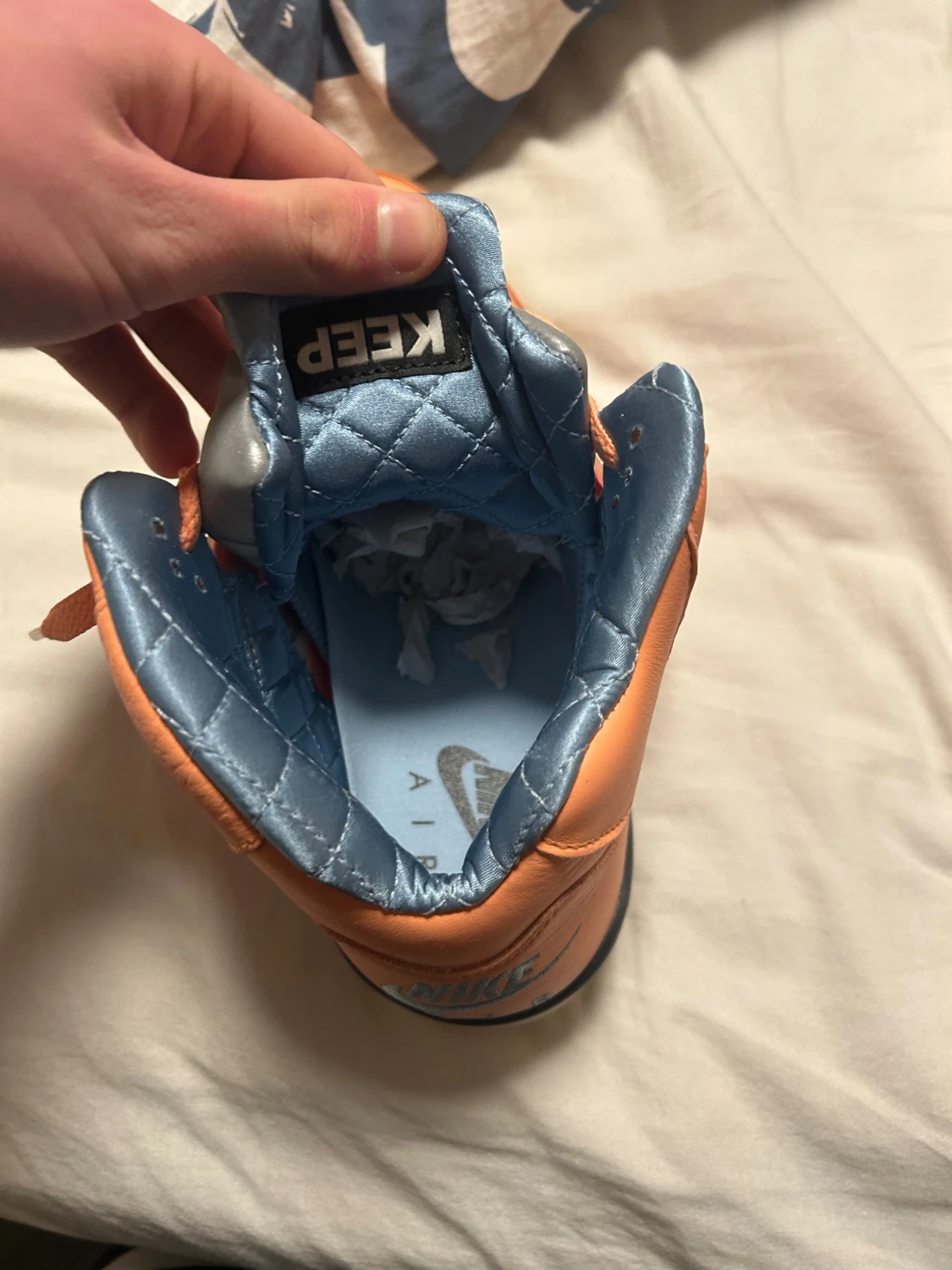 Nike Air Jordan 5 x Kith Peach - 3