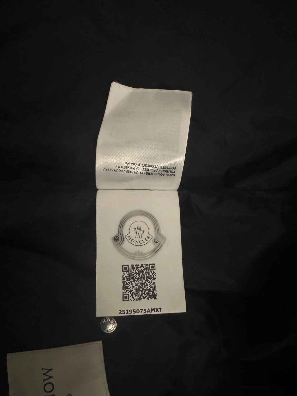 Svart vindjacka från Moncler - 1