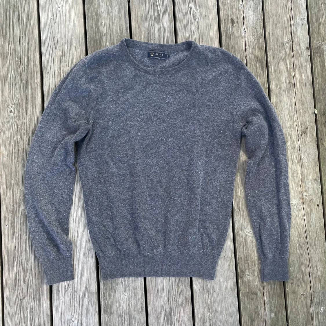 Mörkgrå Kashmirtröja