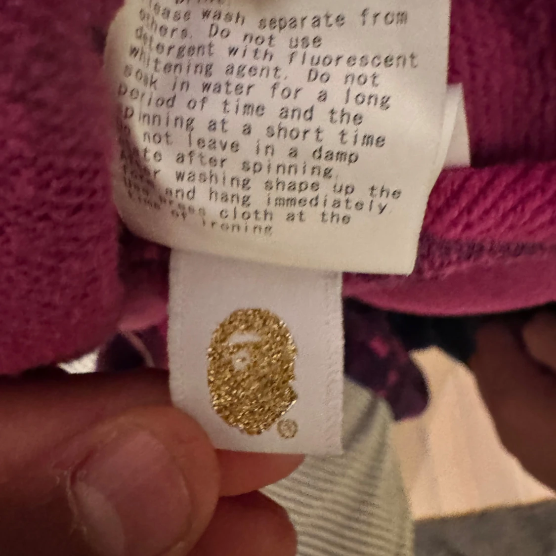 Bape hoodie (äkta) - 4