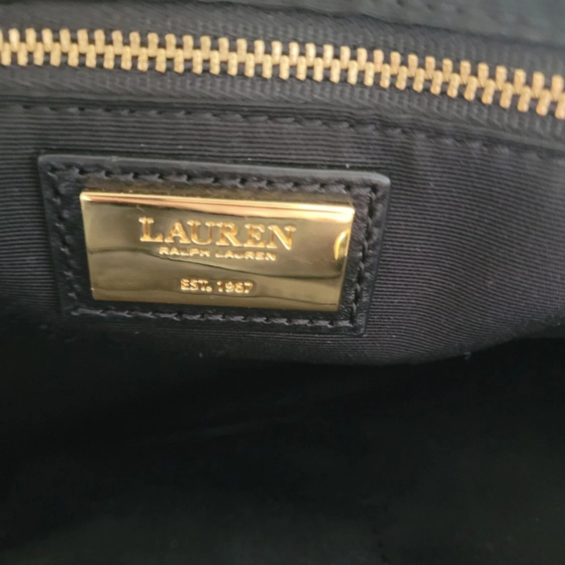Ralph Lauren RL monogram handväska - 2