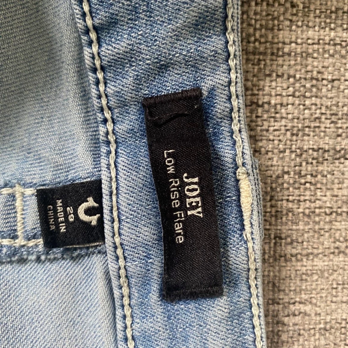 True Religion Joey ljusblå flare jeans - 2