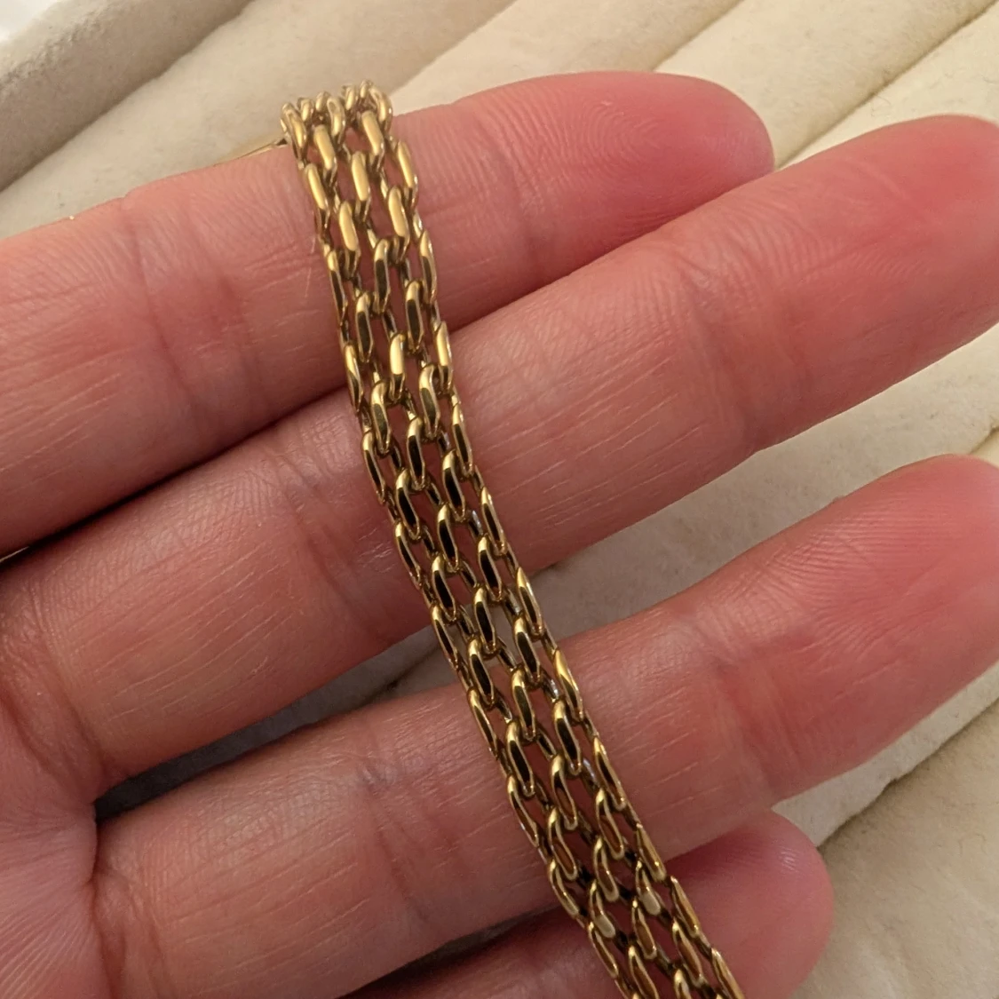 Armband 18k guldpläterad  - 1