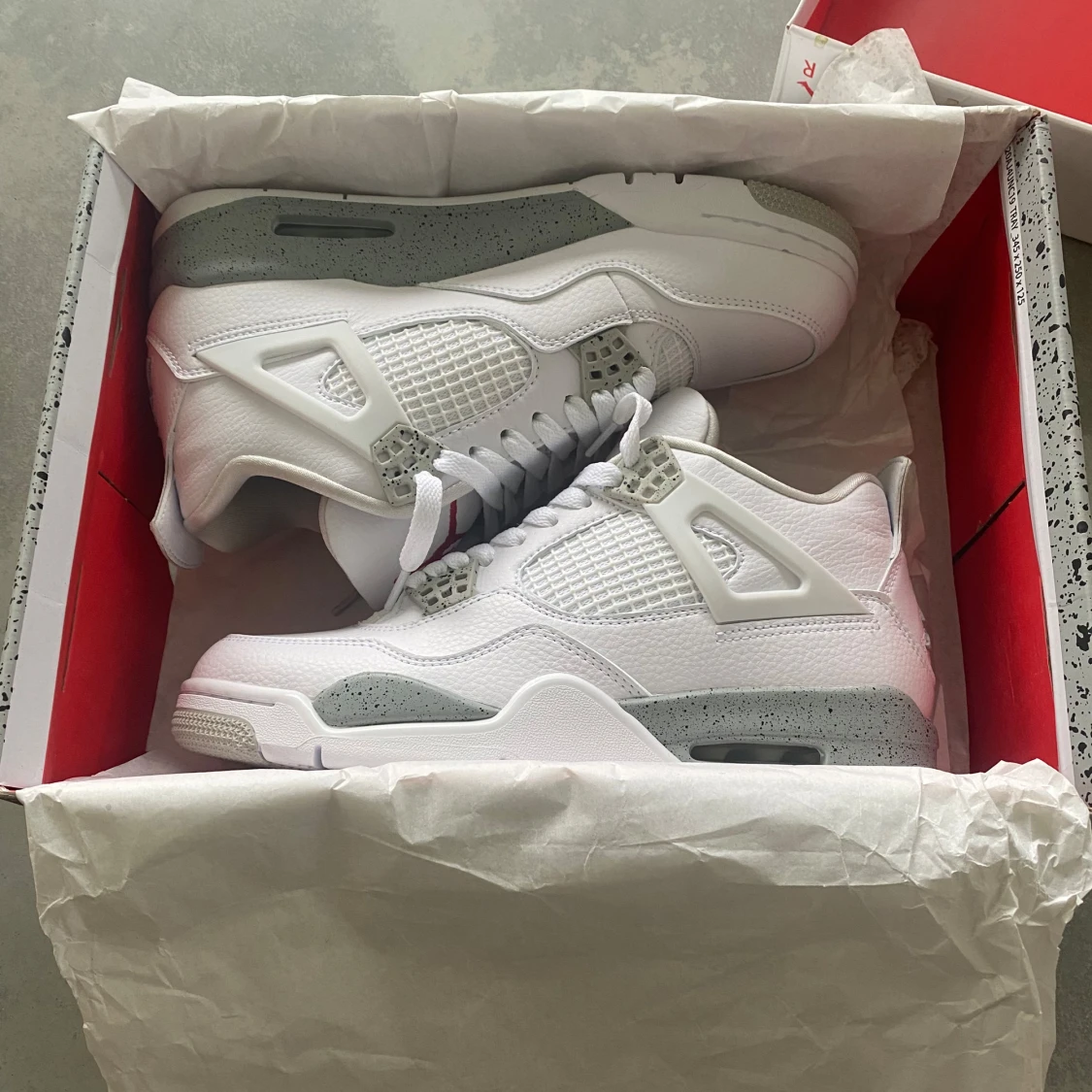 Nike Air Jordan 4 White Oreo - 3