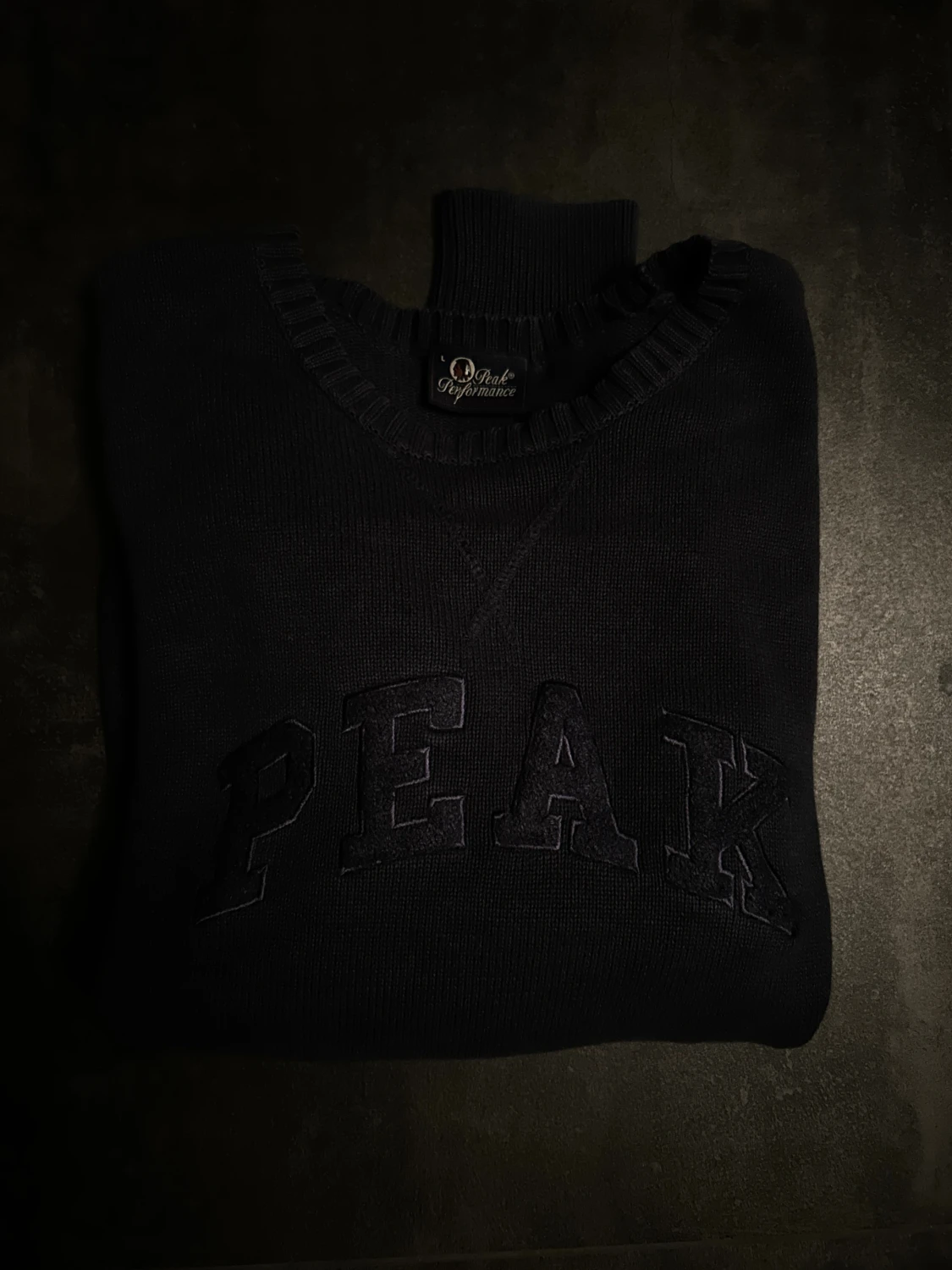 Blå peakperfomans tröja  - 2