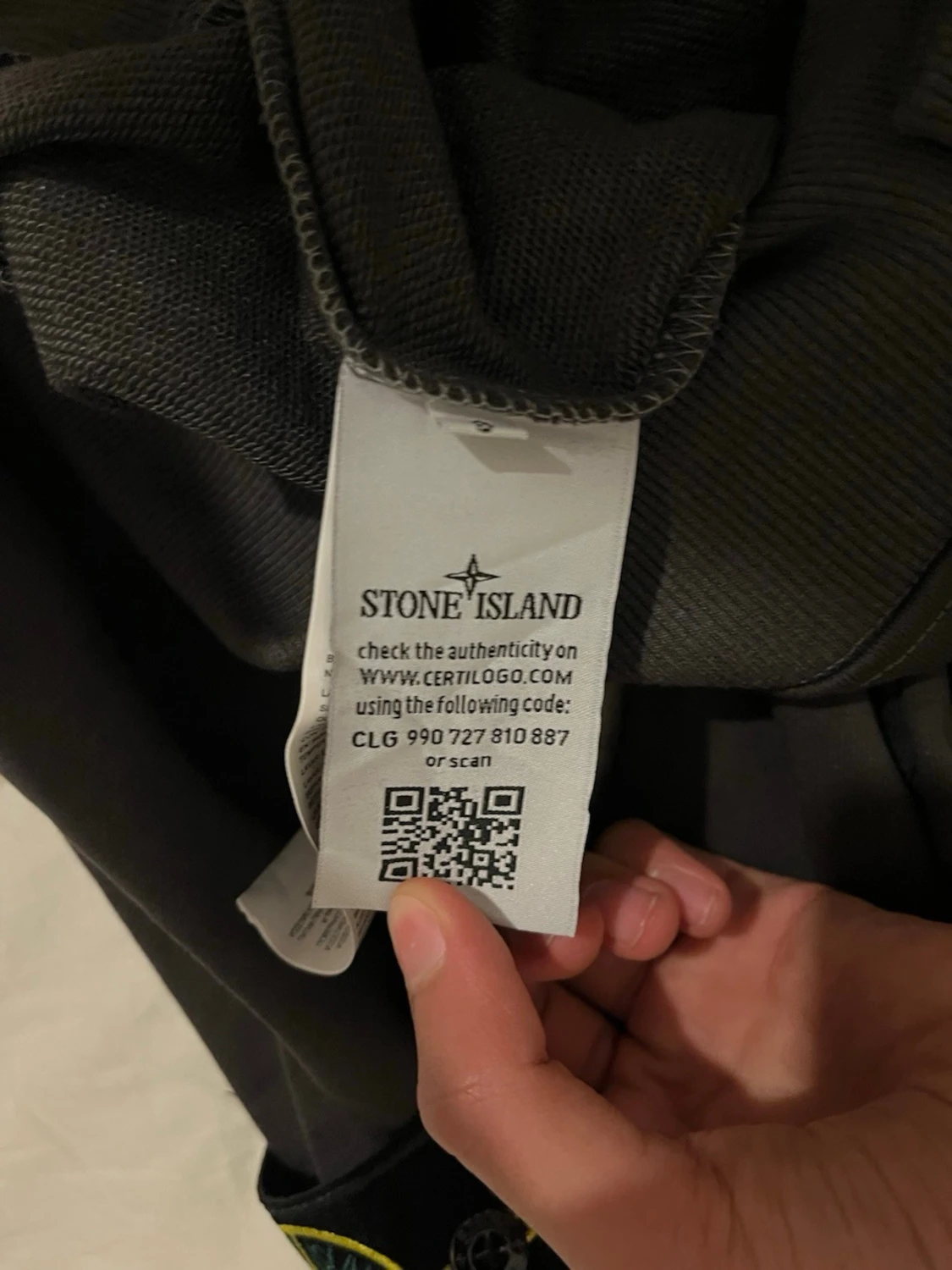 Stone isssland sweatshirt militärgrön - 3