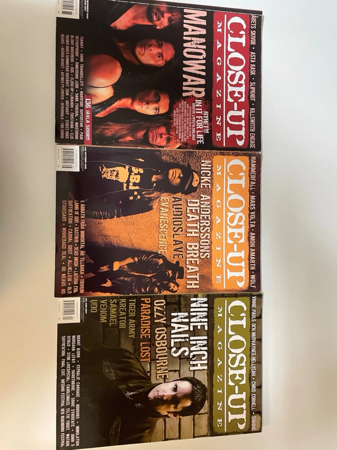 Close-Up Magazine (nr 86, 88, 92)