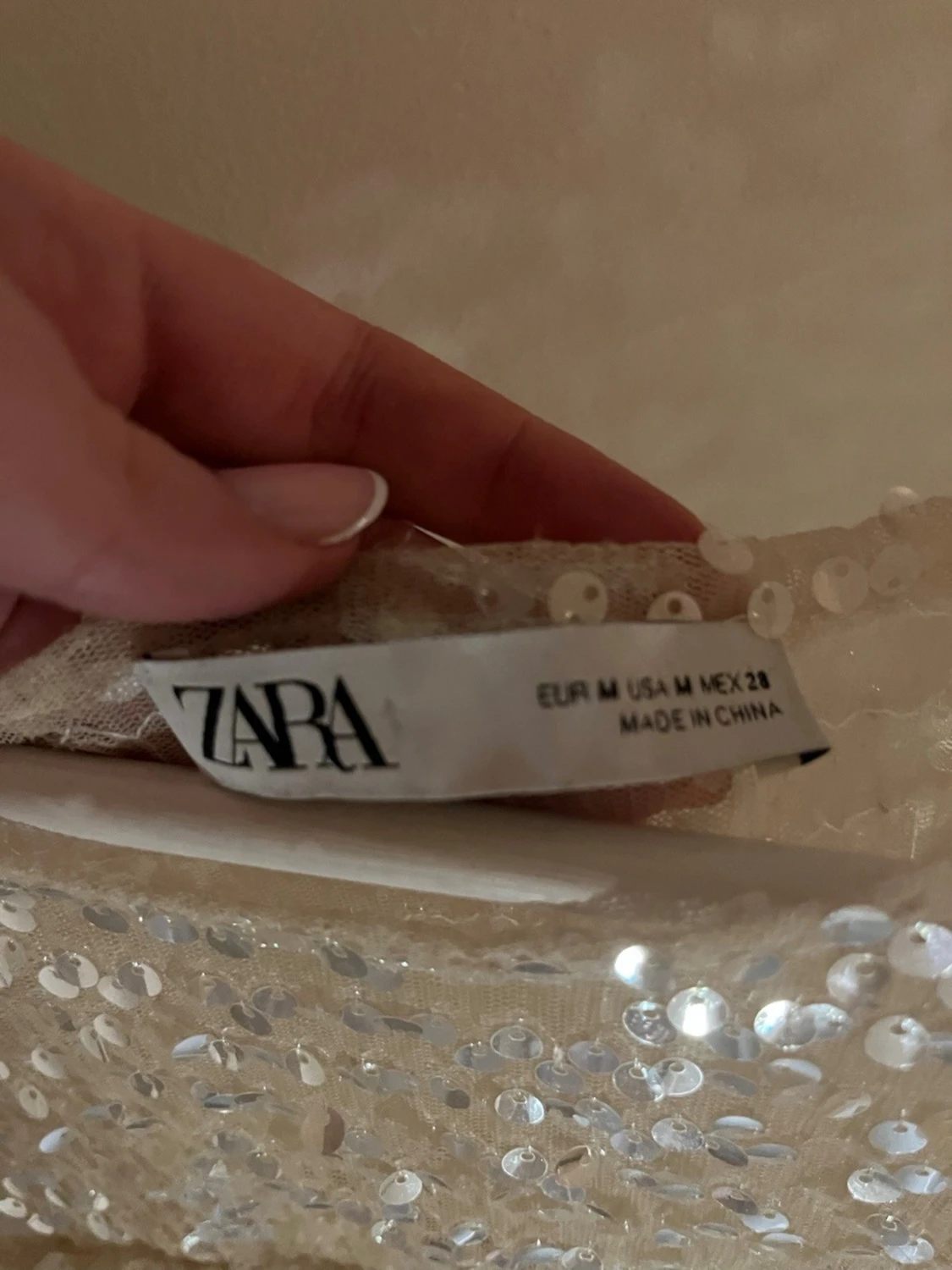 Fest topp från Zara  - 1