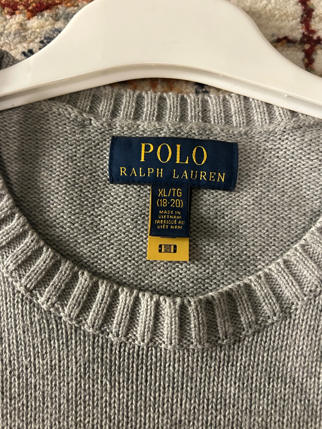Grå stickad tröja Polo Ralph Lauren - 2
