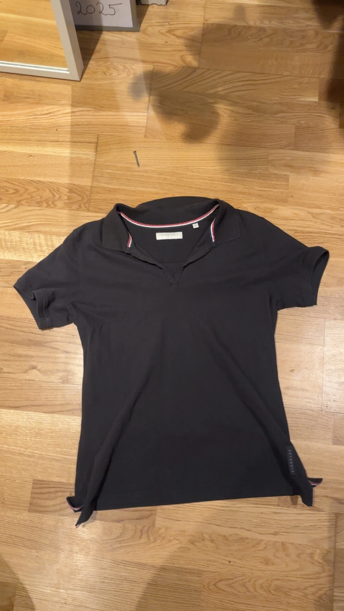 Svart henley från Berkeley - 2