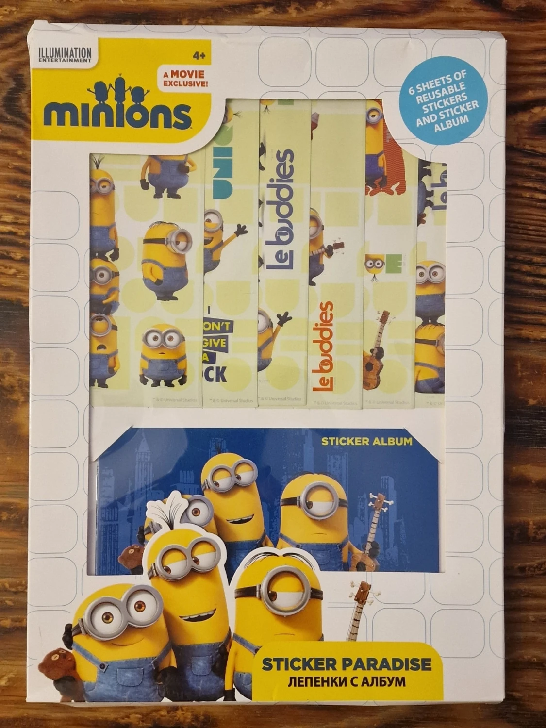 Minions klistermärken 