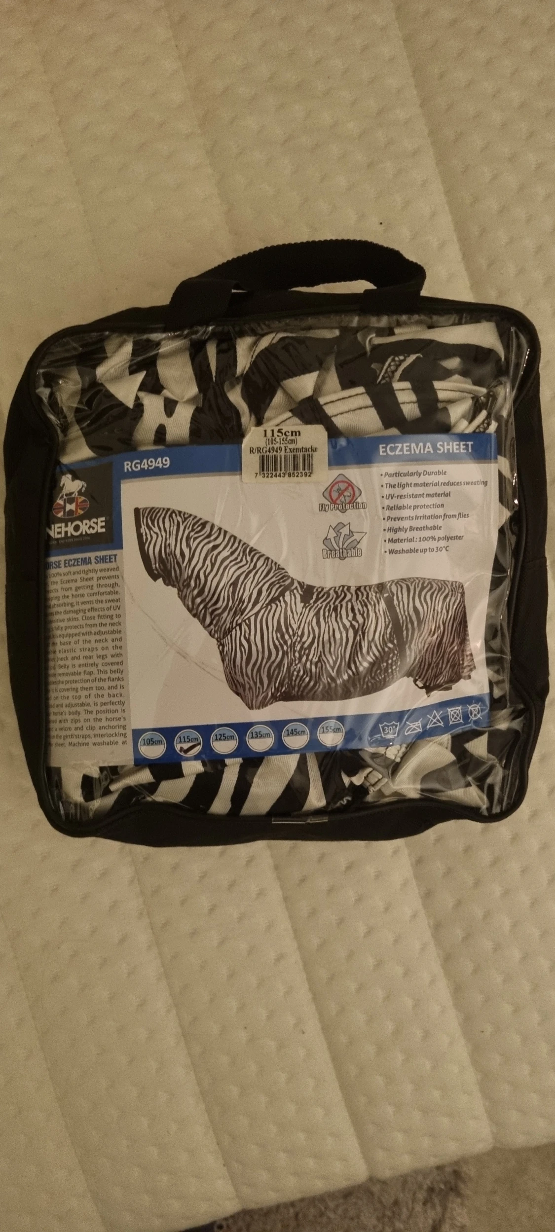 Exsemtäcke till häst - 1