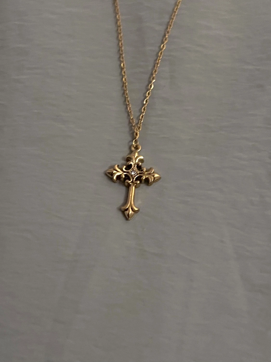 Gold Parisian Cross - 1