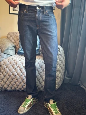 Nudie jeans - Nudie jeans i riktig fint skick, modellen är grim tim i storleken 29/32. Nypris 1499kr!