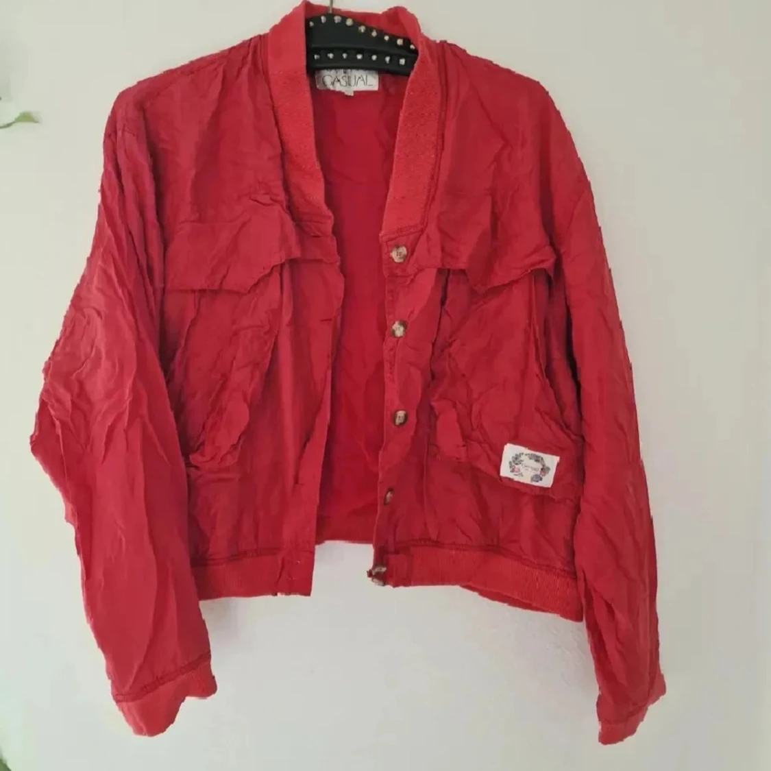 Röd bomberjacka - 2