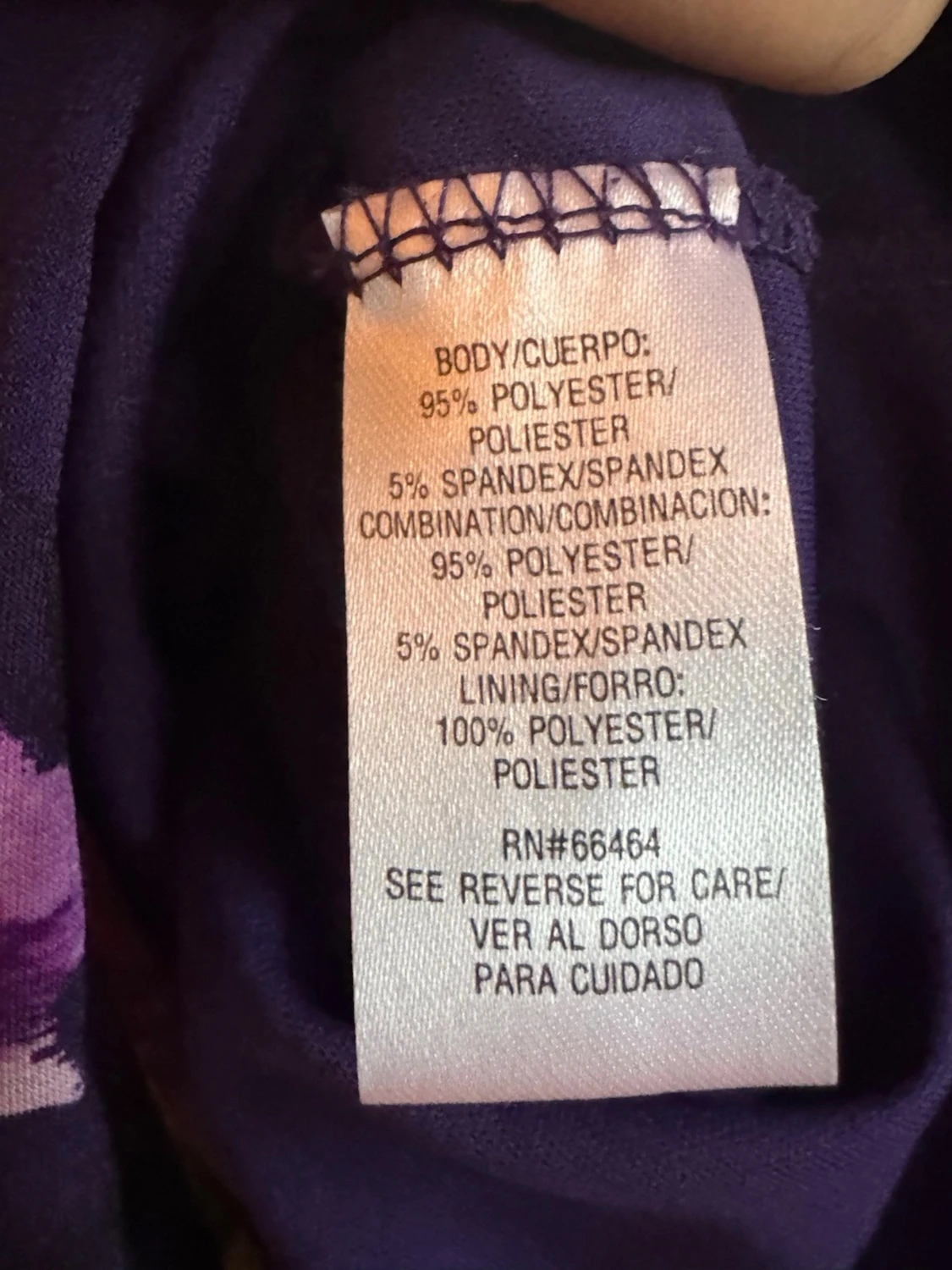 Mörklila kortklänning Sandra Darren - 6