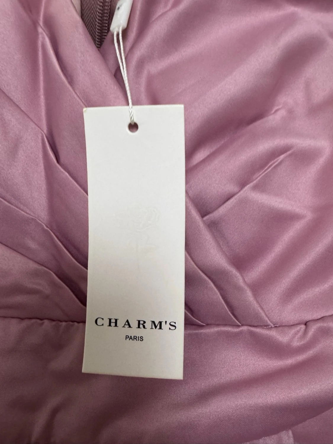 Ljusrosa långklänning från Charm's