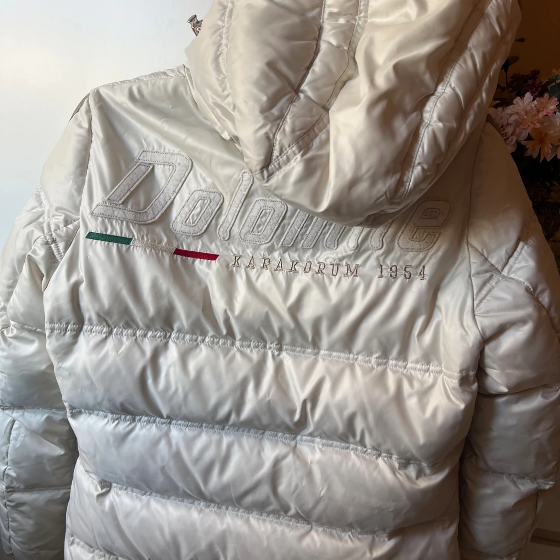 Vit pufferjacka från Dolomite jacka  - 2