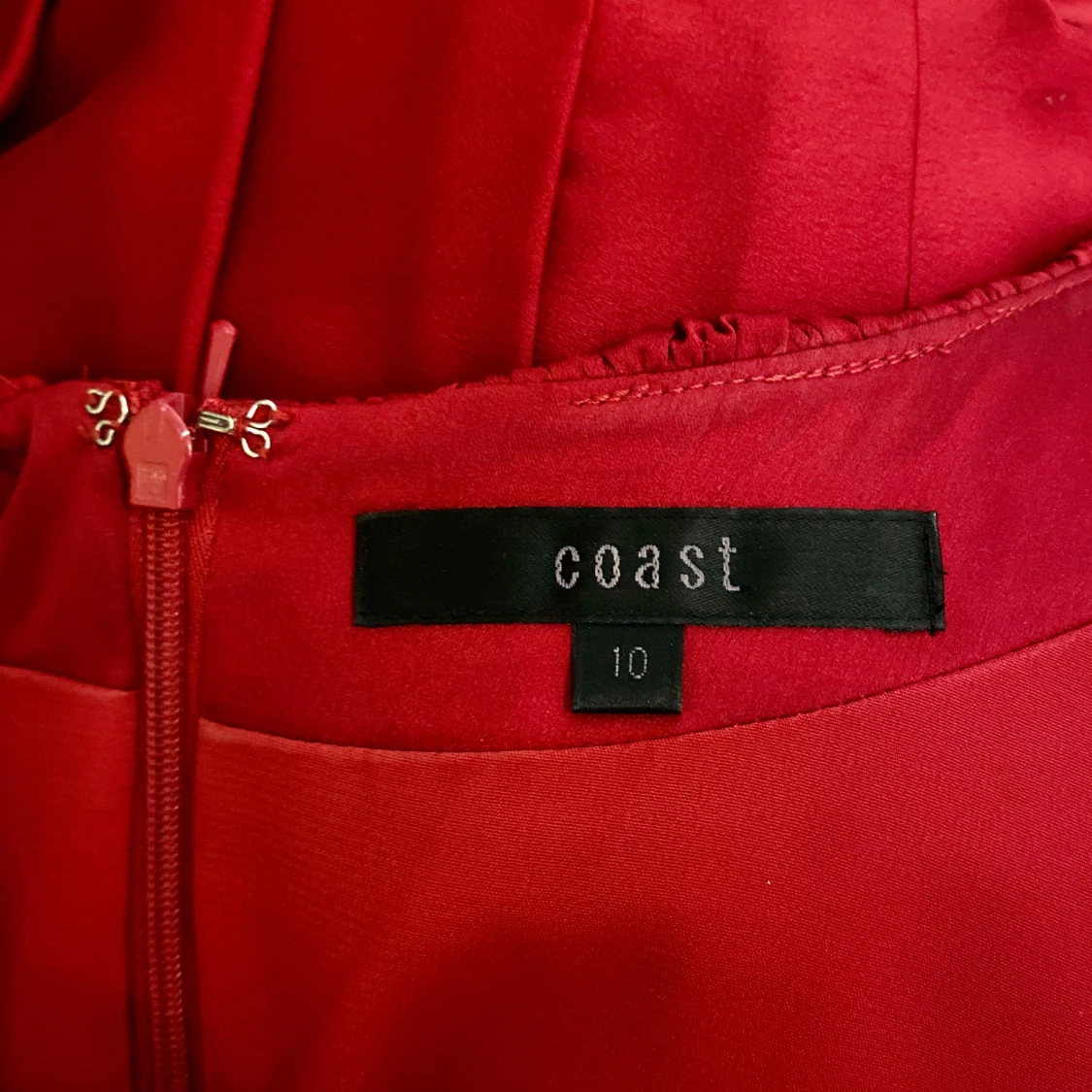 Röd klänning från Coast i stl 38 ❤️ - 4