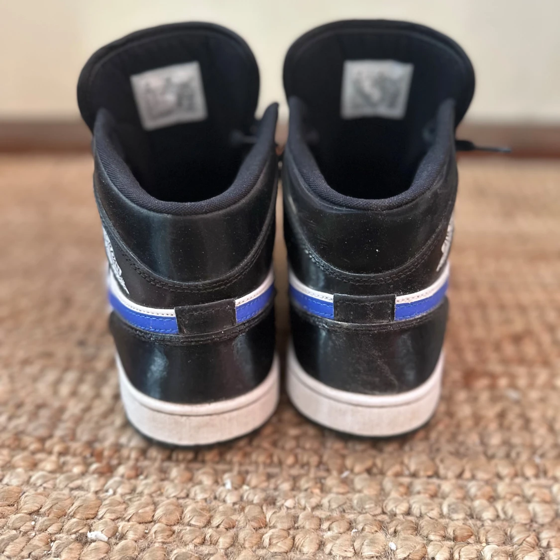 Jordan 1 Mid Black Racer Blue White - 2