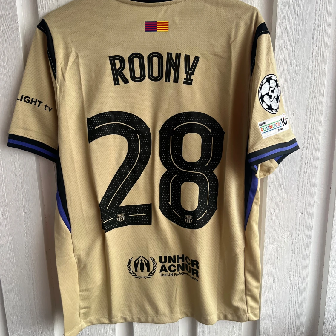 FC Barcelona bortatröja Roony 28 - 1