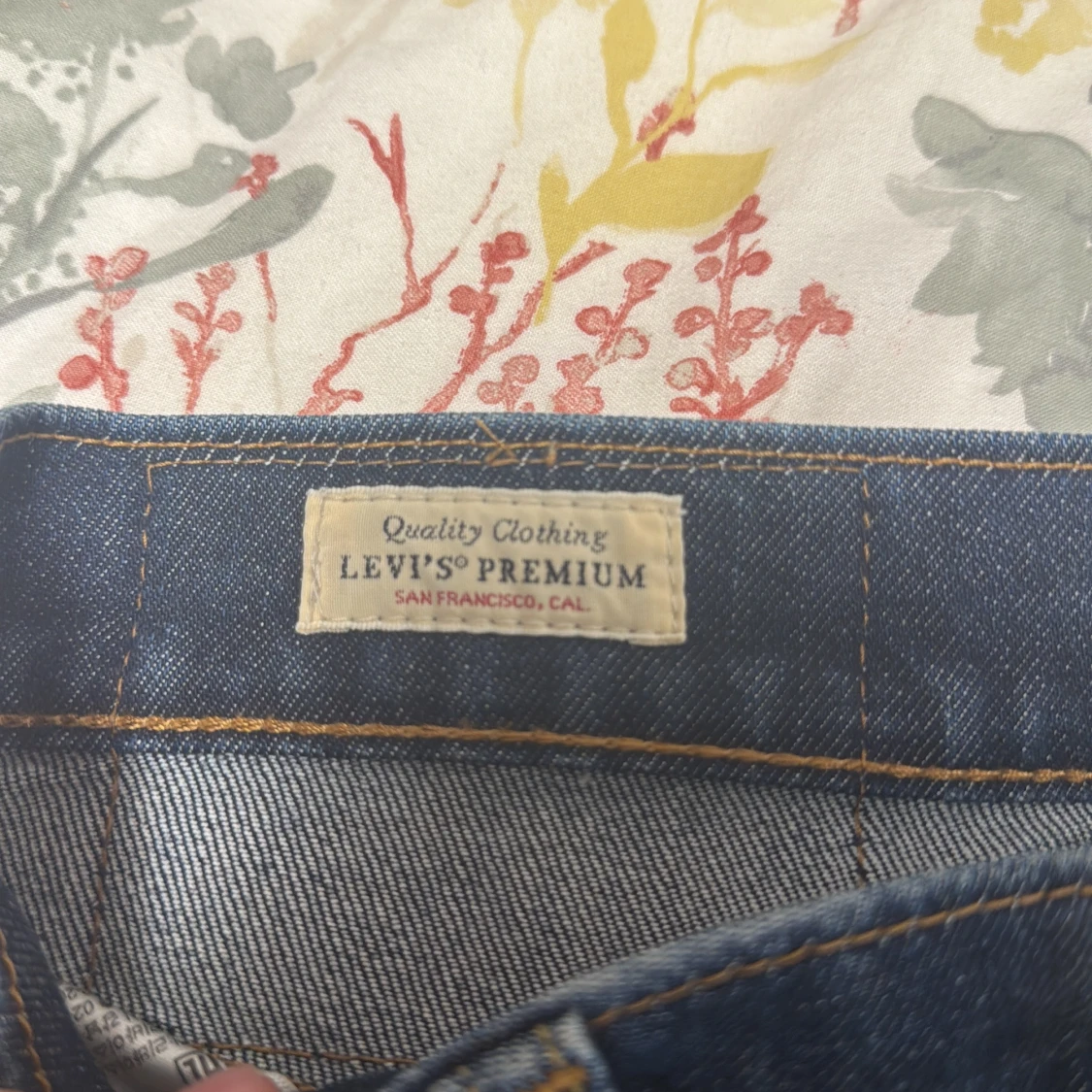 Levi's 502 Hi-Ball jeans blå W26 L - 1