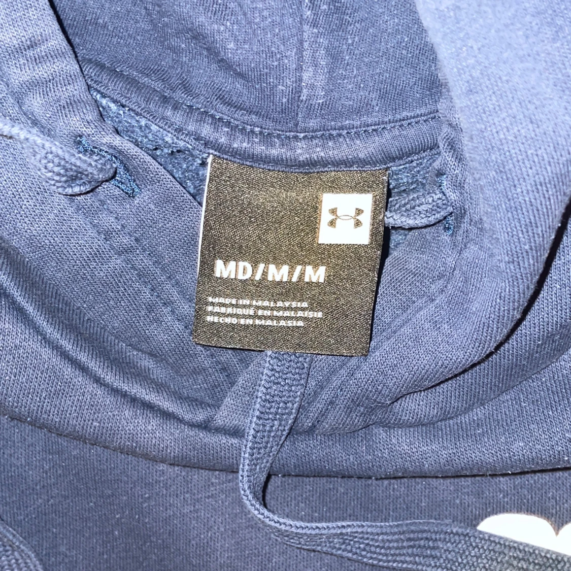 Mörkblå hoodie från Under Armour - 3