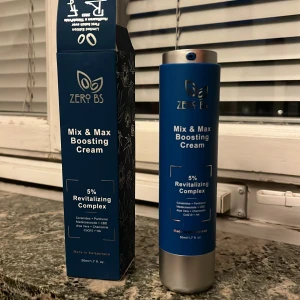 Zero BS mix & Max boosting cream - Mjukgörande svindyr kräm. Kostar typ 900 ny. Använt en gång. 