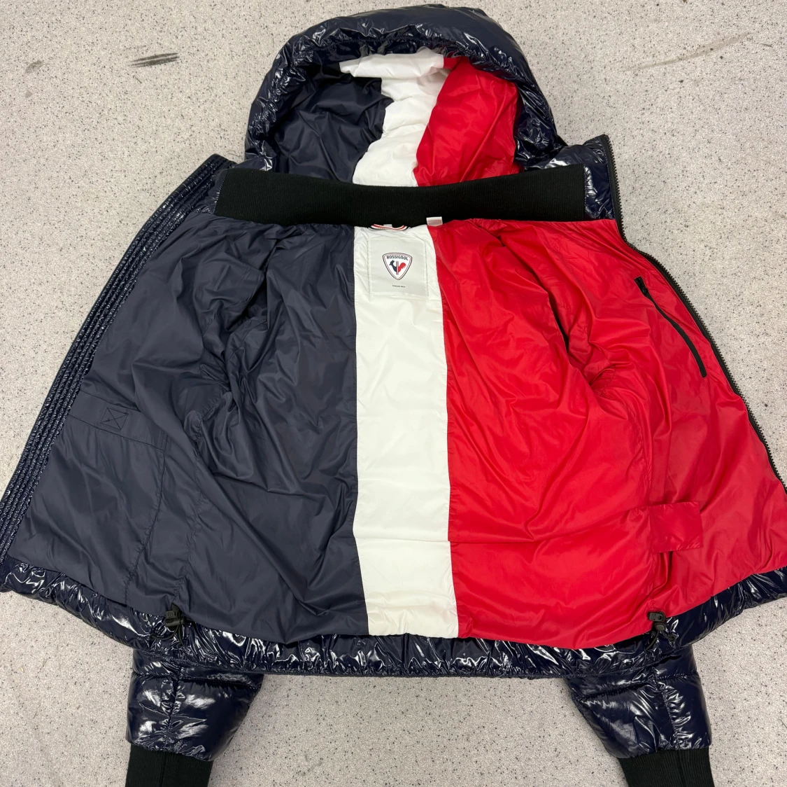 Mörkblå pufferjacka från Rossignol - 3