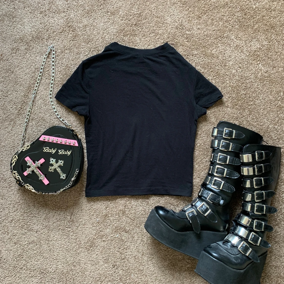 Hand-painted Slowdive Band Tee - 2