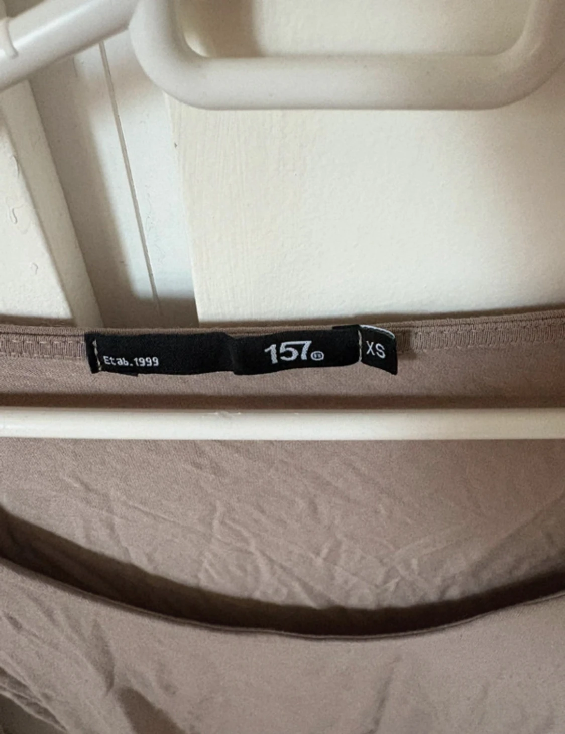 Beige långärmad topp  - 2