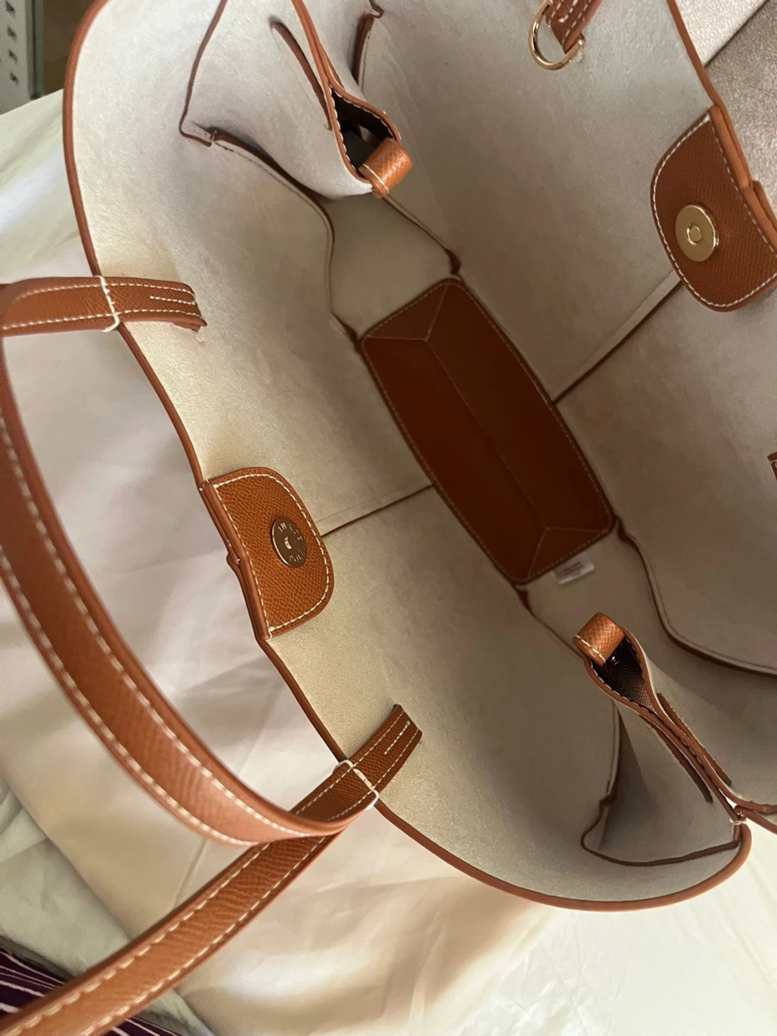 Brun shoppingväska från Polène - 2