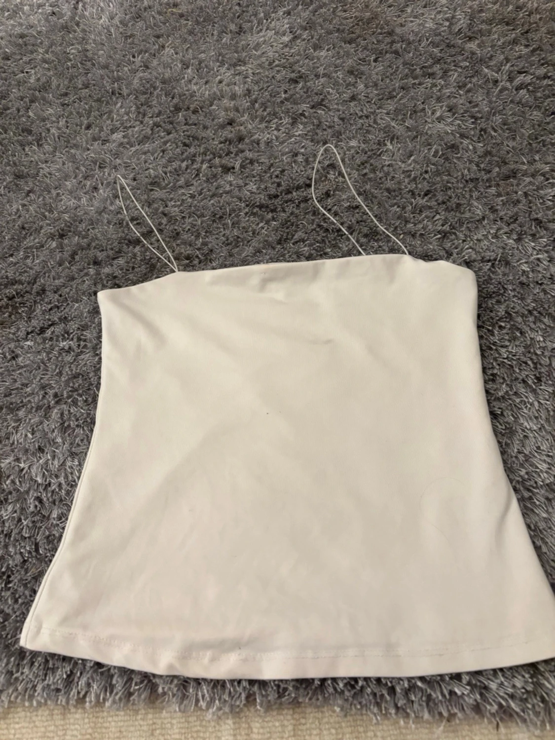 Vit linnetopp från New Yorker 