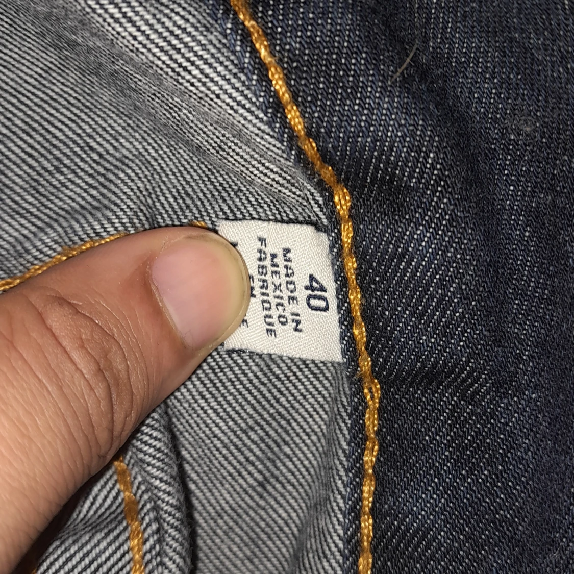 True Religion Jeans Orange Söm - 2