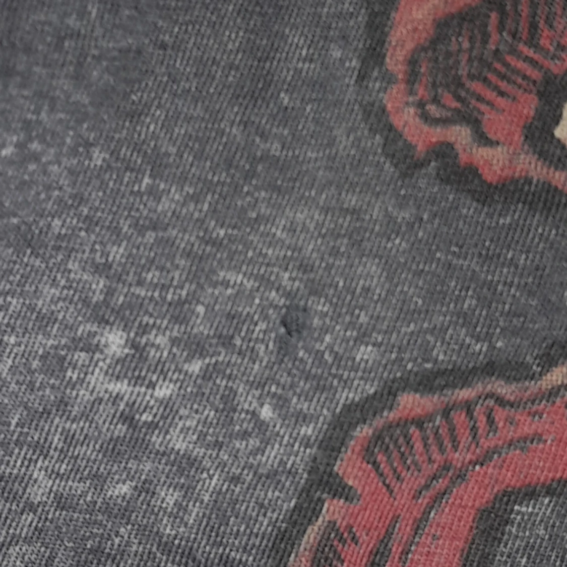 Grå Affliction Dödskalle Tshirt - 3