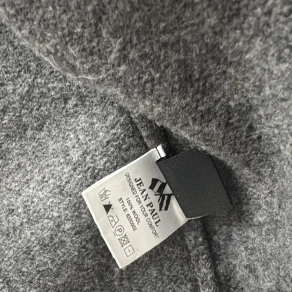 Grå stickad kofta Jean Paul  - 3