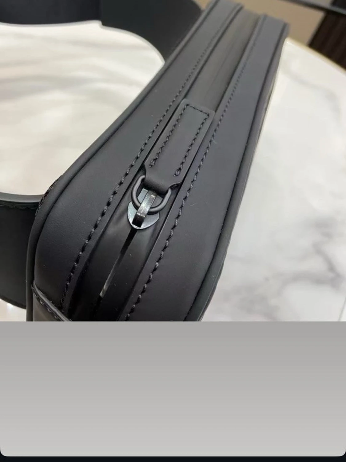 Svart magväska från Gucci i skinn - 4