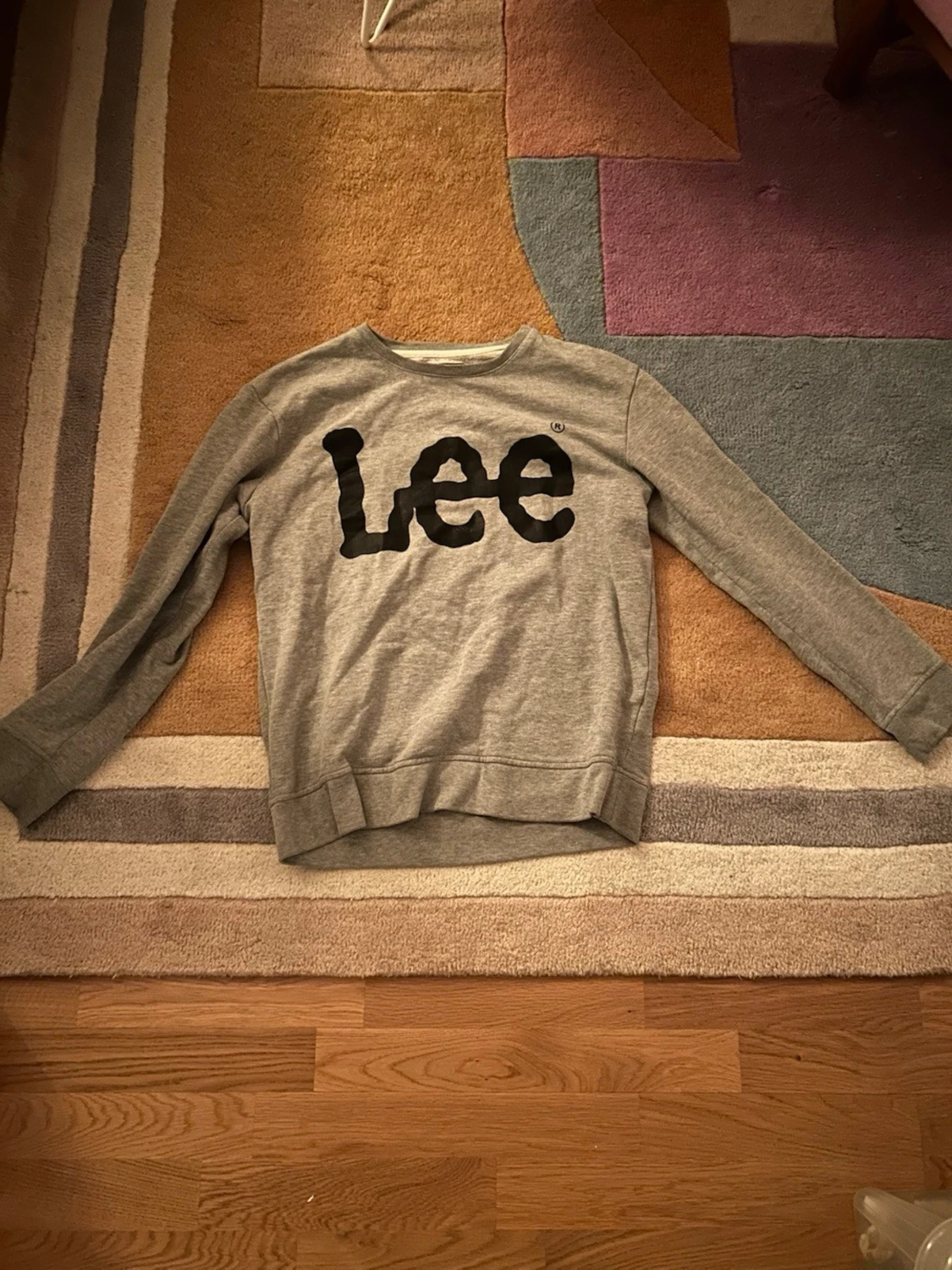 Grå sweatshirt från Lee