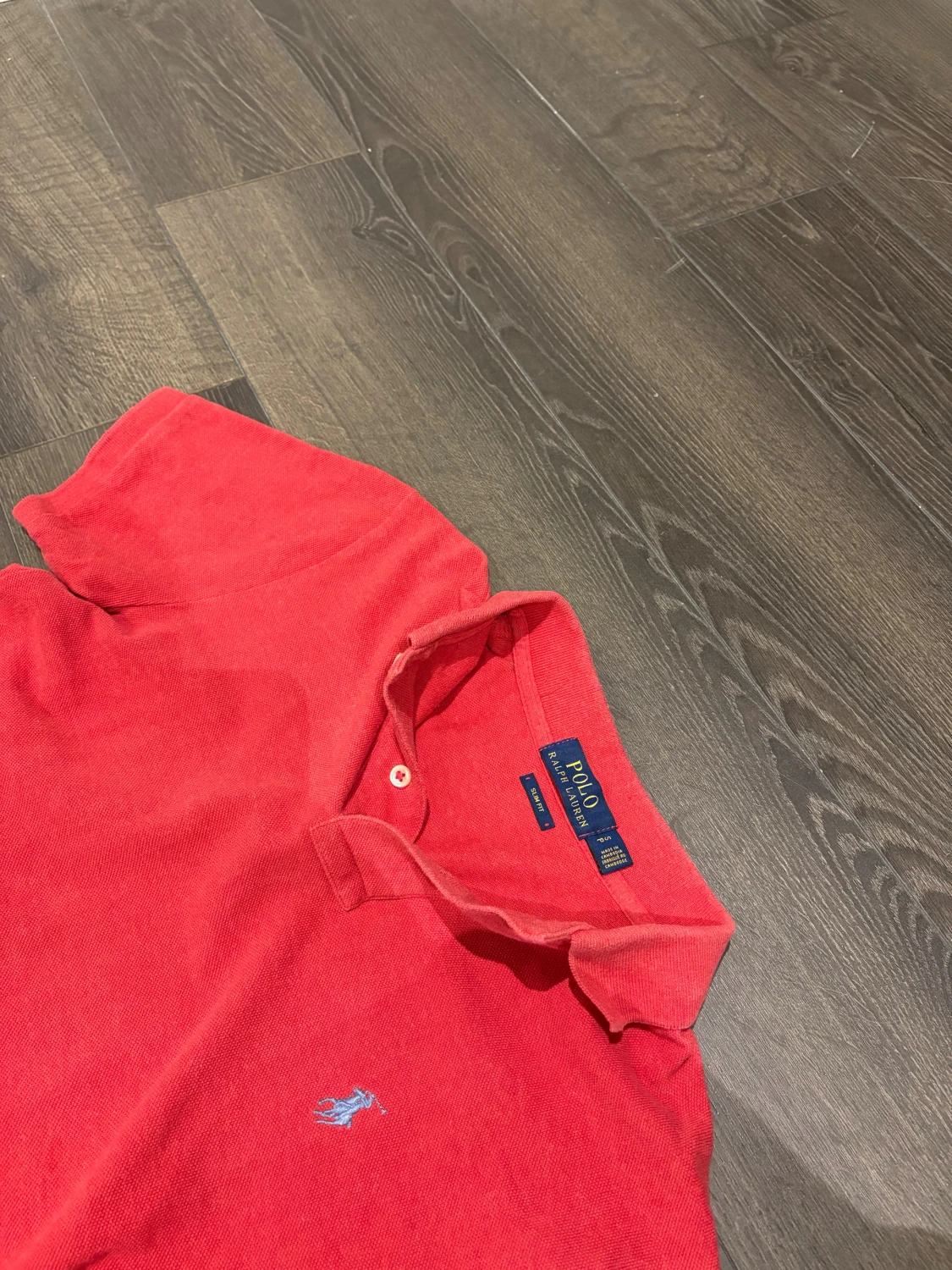 Röd piké från Polo Ralph Lauren - 1